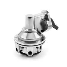 Chevy Bbc 454 High Volume Mechanical Fuel Pump Chrome 14 Npt Fitting