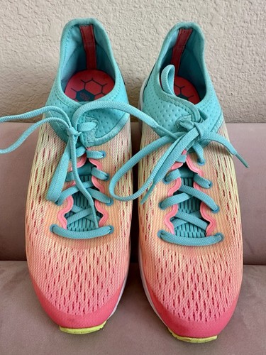 New Balance Fresh Foam Fast Pastel Rainbow Tennisschuhe Größe 6 Mädchen/7,5 Damen - Bild 2 von 9