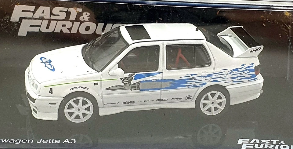 DeAgostini 1/43 Scale F220CMC029 - Fast and Furious Volkswagen Jetta A3 - White — 第 3/4 张图片