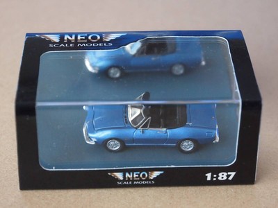 ミニカー NEO Fiat Dino Spider 2000 1/87 Neo 1/87 Fiat Dino Spyder 2000 Metallic Blue | eBay