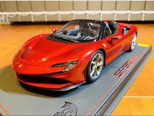 BBR 1/18 Ferrari SF90 Spider Rosso Fiorano Limited 100 pcs w/Case Mint