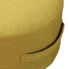 Grass Green Dia 36cm (Adult Style)Floor Pillow 20cm Thickness Cotton Fabric OT