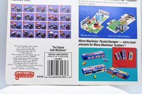 Micro Machines Insiders Credit Card Playset Chevron Service Stop Brand New