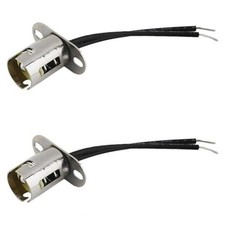 2PCS LED Light Bulb Socket Holder with Wire Connector for Car Auto TruckItem Pac