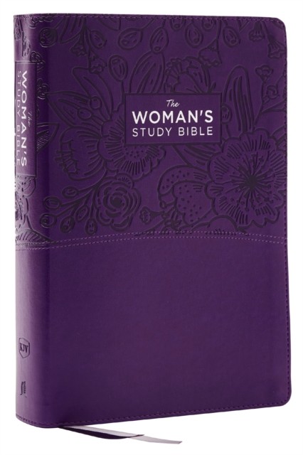 KJV, The Woman's Study Bible, Purple Leathersoft, Red Letter, Full-Color