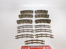 37x Biller Bahn Chemin de Fer Échelle 0e Feuille Voie Section Traverses en Bois