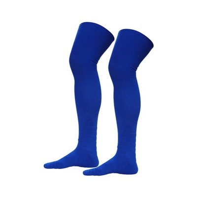 Overknee-Sportsocken atmungsaktiv lange Hockeysocken für Training,