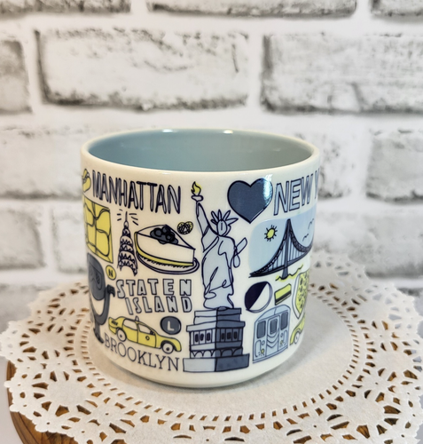 Starbucks Mug Been There Series New York City NYC 14oz Ceramic Coffee Cup 2022 - Picture 2 of 6