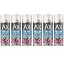 6X Heavy Duty Engine Start Spray Car Van Truck Petrol Diesel Easy Start 250ml