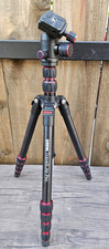 Sunpak TravelLite Pro Tripod Black And Red Aluminum R6