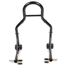 Front Sport Bike Motorcycle Stand Forklift Paddock Swing Arm Spool Wheel Lift