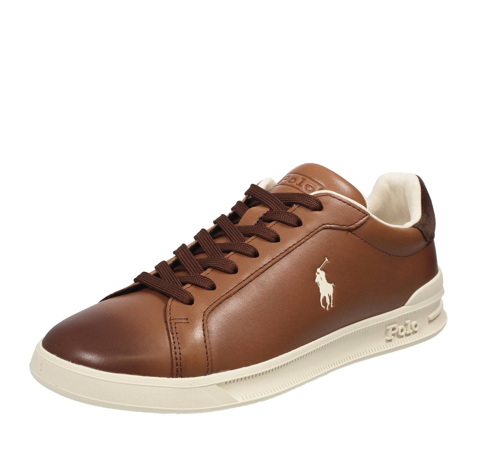 Ralph Lauren Heritage Ii Court - Кроссовки Basse от Pelle Marrone - Taglia 44 [11