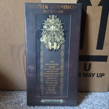 Black Library Gotrek Gurnisson Bookmark Games Workshop Warhammer AoS Unsealed