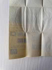 Dragon Warrior II NES - World Map Poster Only - Official Game Insert