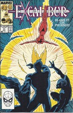 Excalibur Comic 11 Copper Age First Print Chris Claremont Rogers Austin Marvel .