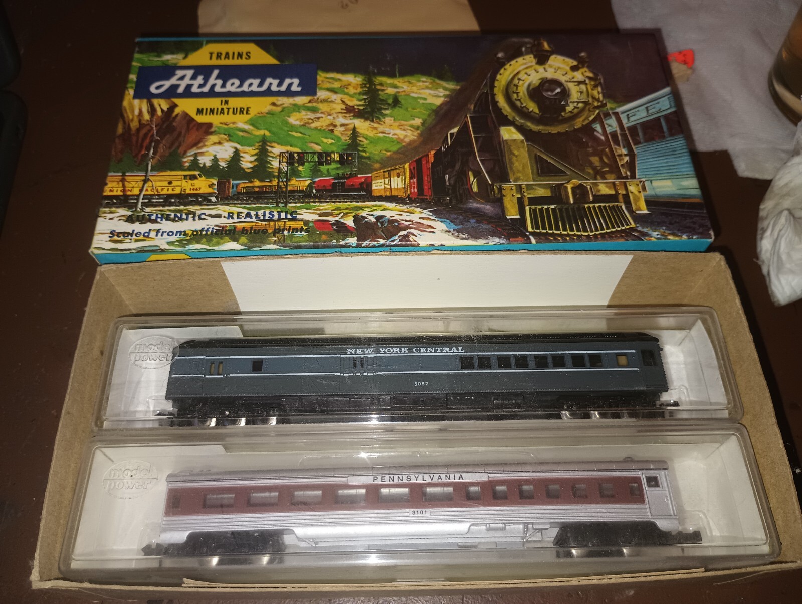 Athearn ho Scale Passenger Cars 2x Pennsylvania New York Central eBay