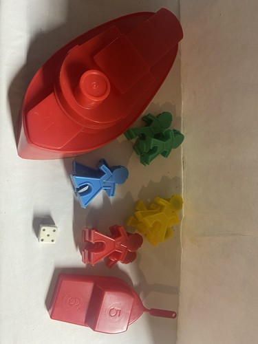 Vintage 1971 Don't Go Overboard 3-D Magnetic Ship Complete Game - Picture 3 of 3