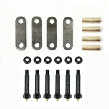 Southwest Wheel Max Single Trailer Axle Shackle Kit for Double Eye Spring