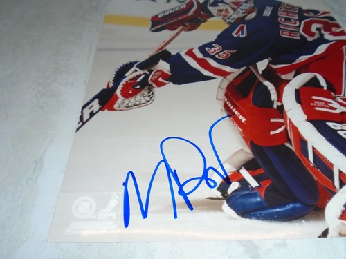 Mike Richter Signed New York Rangers 8x10 Photo Autographed Beckett BAS COA 1A - Picture 3 of 4