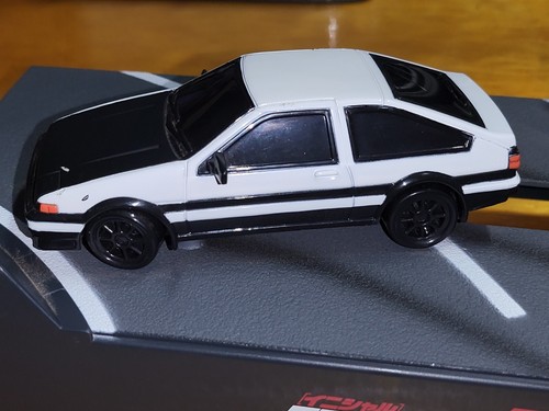 2003 Kodansha Initial D Drift Scene Tissue Case Takumi Ae86 Trueno Display - Picture 3 of 8