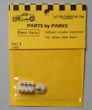 HILBORN INTAKE MANIFOLD JOHAN 1:24 1:25 PART BY PARKS CAR MODEL ACCESSORY 7001