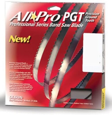Olson Saw APG75411 3/4 by 0.032 by 111-Inch All Pro PGT Band 3 TPI Hook Bandsaw