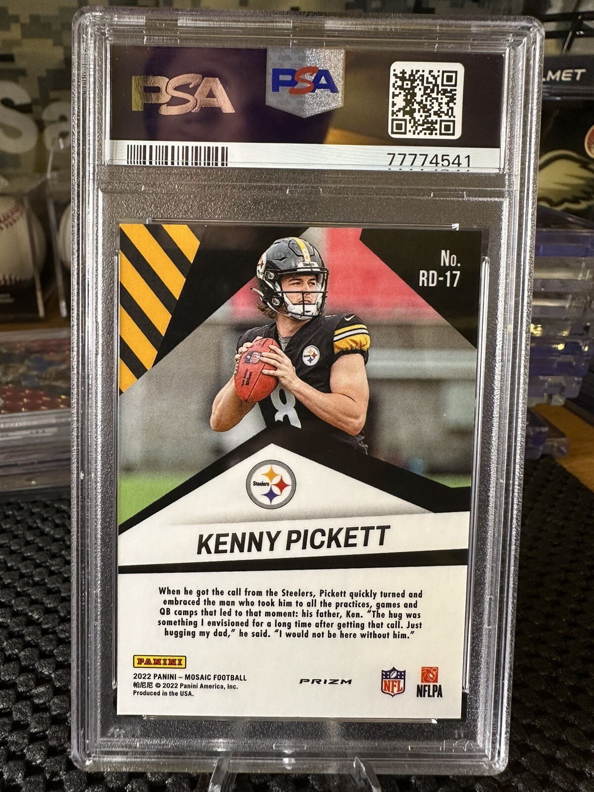 2022 Mosaic Kenny Pickett RAZZLE DAZZLE RC Case Hit SSP PSA 10 GEM eBay