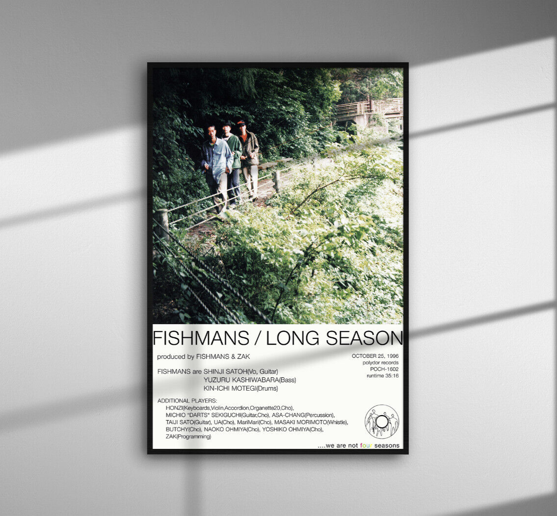 フィッシュマンズ THE LONG SEASON REVUE B2ポスター Amazon.co