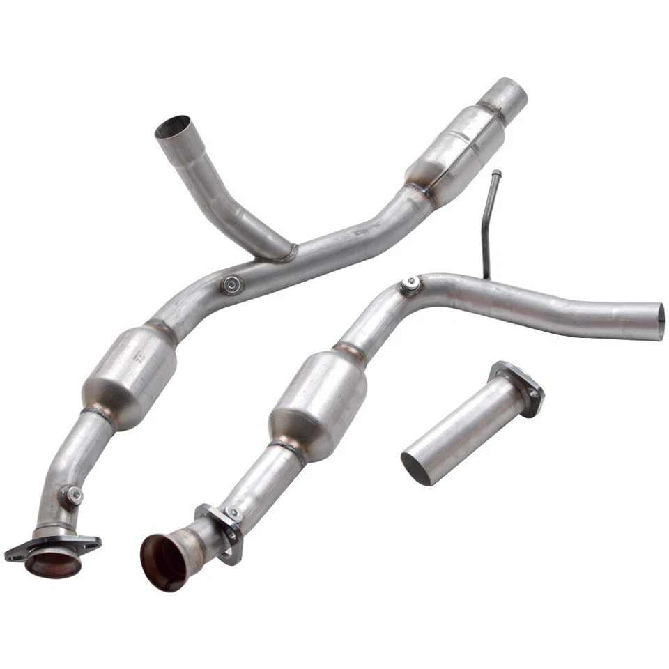 Convertidor catalítico izquierdo y derecho de tubo de motor Y para Ford Explorer 4,6 L 2002-2005 Foto 4 de 4