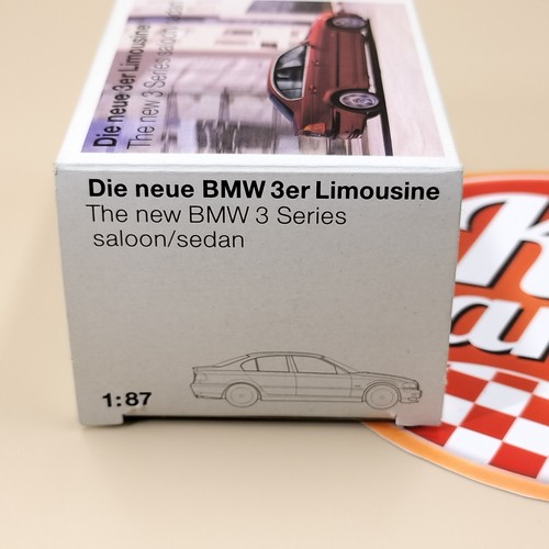 herpa 1/87 Dealer BMW 3 Series saloon sedan 3er Limousine Red 80419422484 - Picture 4 of 9