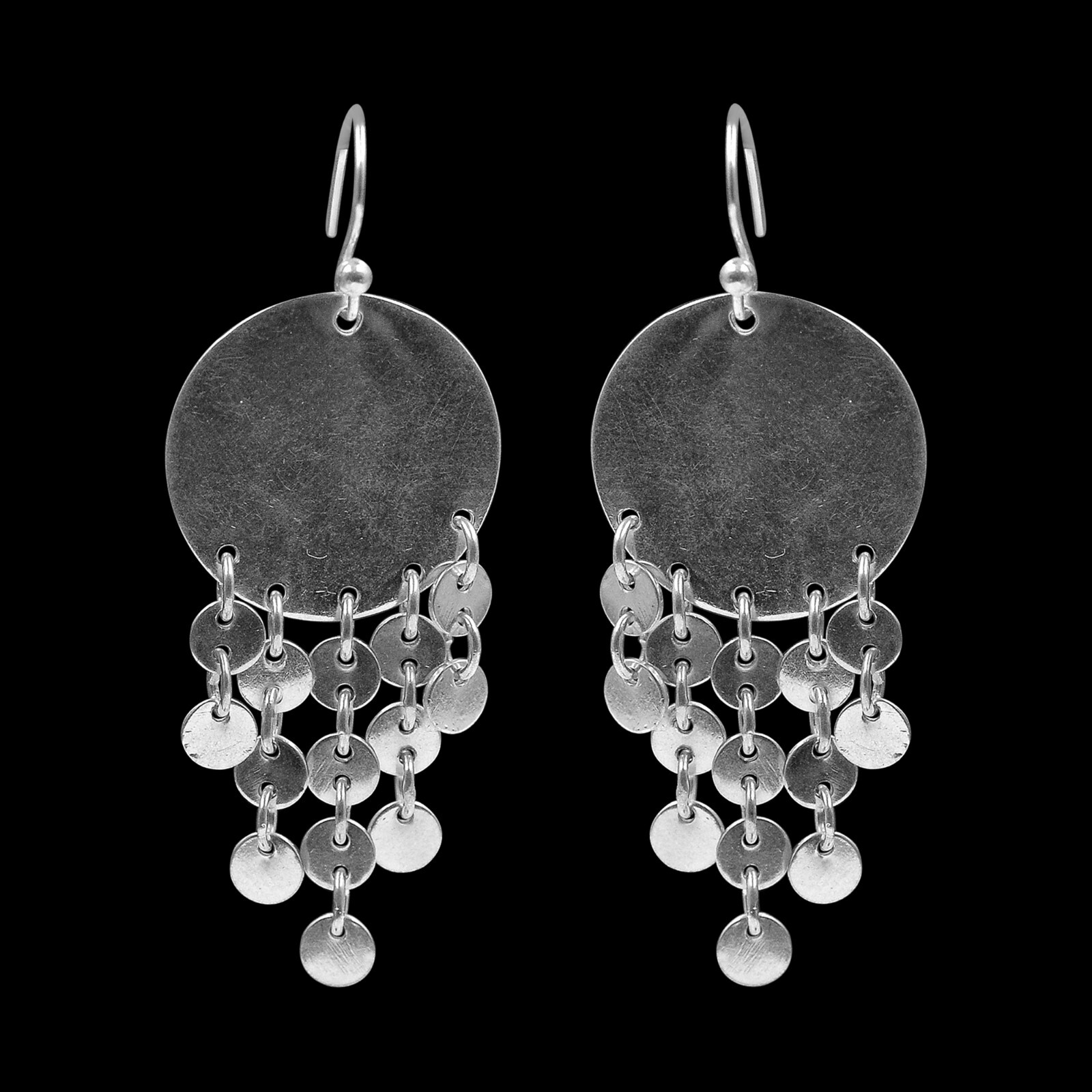 Silver Plates Earring Handmade 925 Sterling Silver Earring Fashion