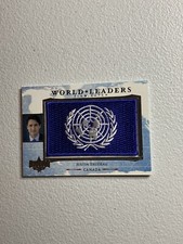 Justin Trudeau 2022 Decision World Leaders Flag Patch Canada