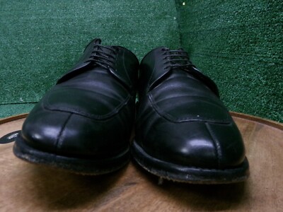 Allen Edmonds Shoes Mens 10.5 Black Leather Split Toe Derby Oxford Dress Classic s-l400.jpg main image 2