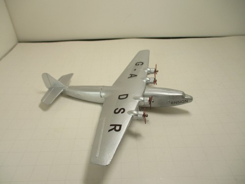 Dinky Toys #62p-G ARMSTRONG WHITWORTH ENSIGN RESTORED CONDITION! 1938 PREWAR