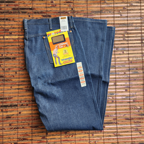 MEN's WRANGLER 42X36 prorodeo 13MWZ Cowboy Cut HEAVYWEIGHT DENIM JEANS BRAND NEW - Picture 6 of 14