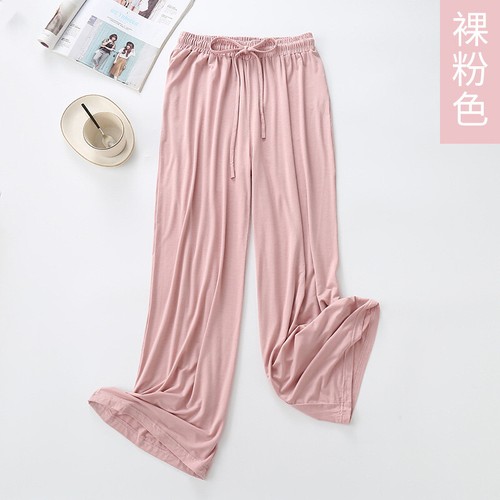 Spring And Summer Women's Wide Leg Pants Modal Slim Casual Flared Pants - Bild 35 von 60