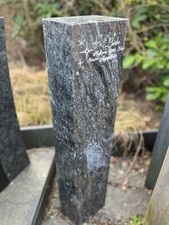 85 cm hoch Grabstein Grabanlage Stele Gedenkstein Friedhof Urnengrab Naturstein