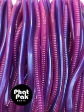 Zoom Trick Worm Style Straight Tail Floating Worm Bass Fishing Lure 20ct 6.5"