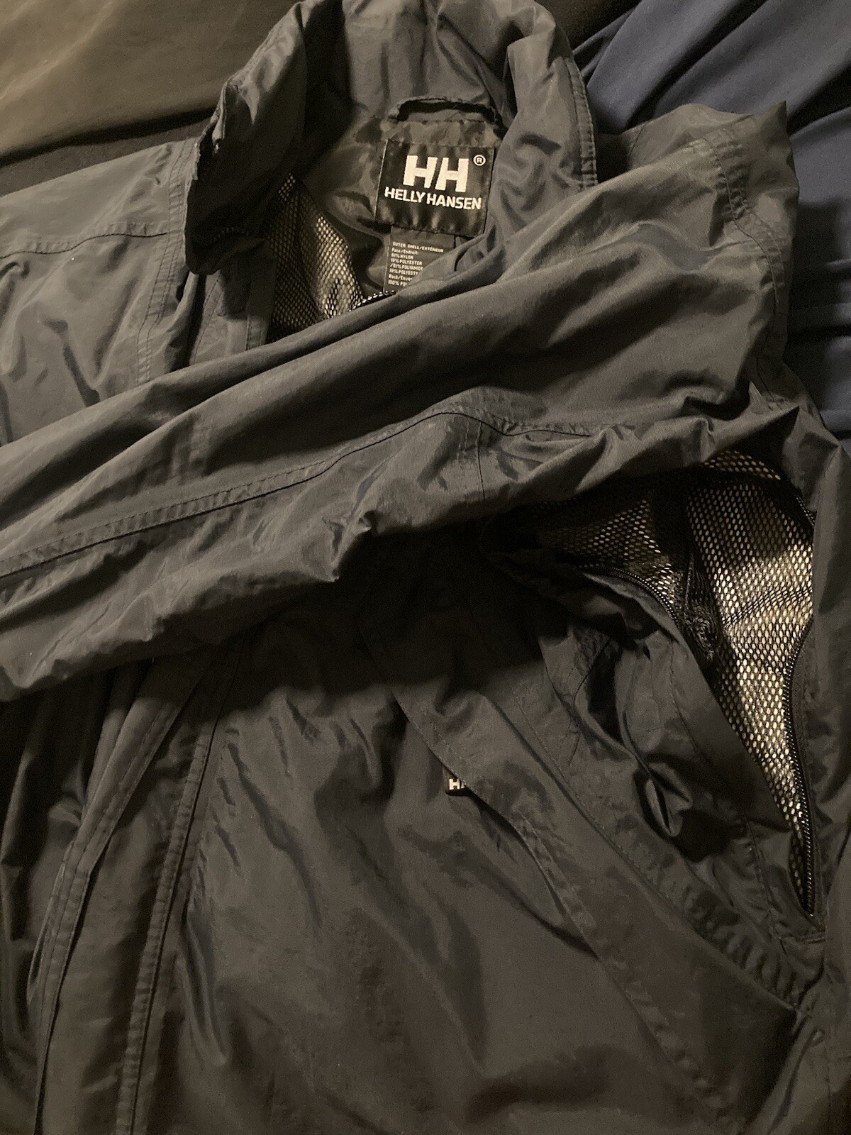 HELLY HANSEN JACKET MEDIUM BLUE  Pit Zips Yachtin… - image 6