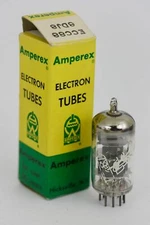 6DJ8 ECC88 (6922) AMPEREX HOLLAND TUBES 1960s HOLLAND GRAY-PLATE EACH!