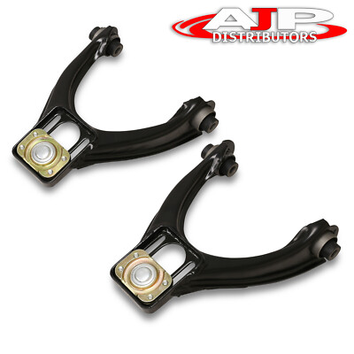 Black Front Upper Racing Adjustable Camber Kit For 1996-2000 Honda