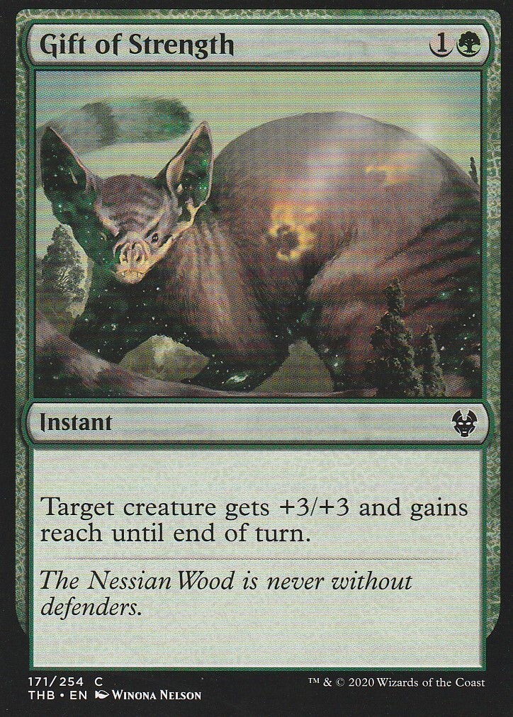 gift cards mtg Cauldron's - Throne of Eldraine #83 (English) and put them into your hand Magic: The Gathering Gift of