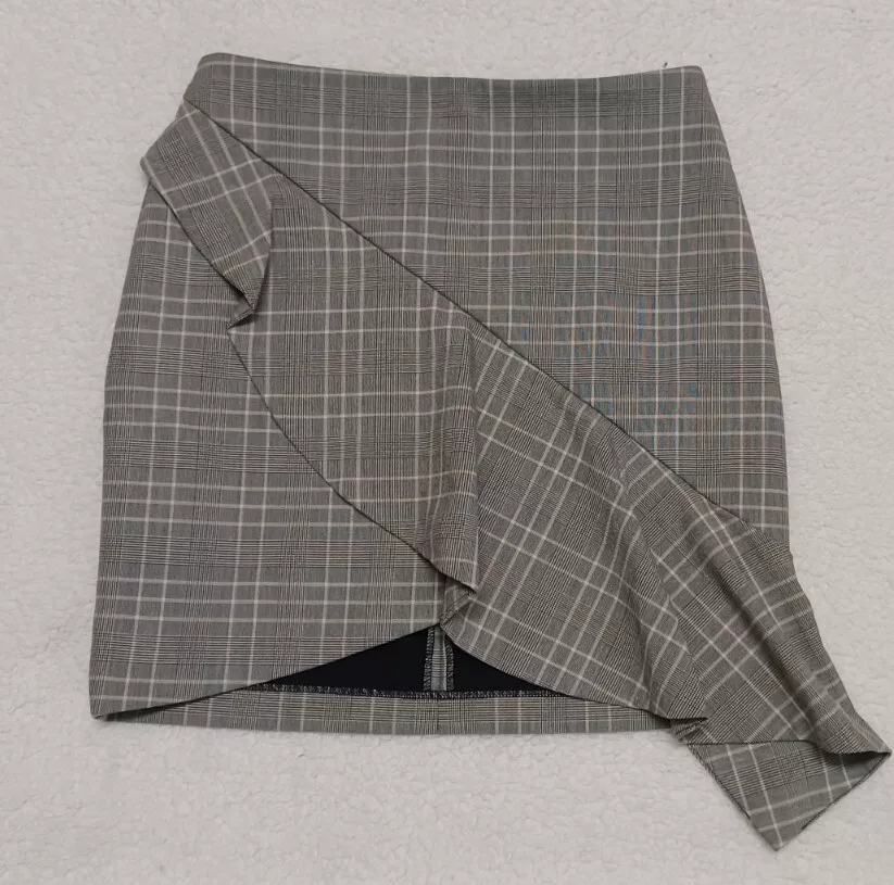 Plaid pencil skirt clearance h&m