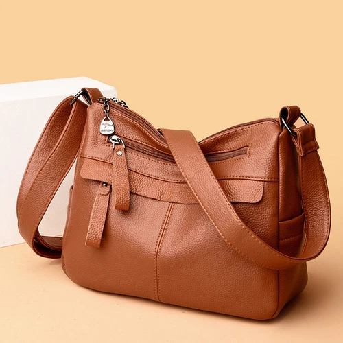 Women Faux Leather Shoulder Bag Tote Purse Handbags Messenger Crossbody Satchel - Bild 1 von 15