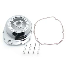 See Through Engine Clutch Cover For Suzuki Gsx1300R Hayabusa B-King '99-'20 w/ g