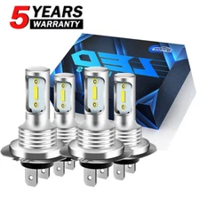 For Kia Sorento 2014-2017 2018 LED Headlight High Low Beam Light Bulb Combo 4pcs