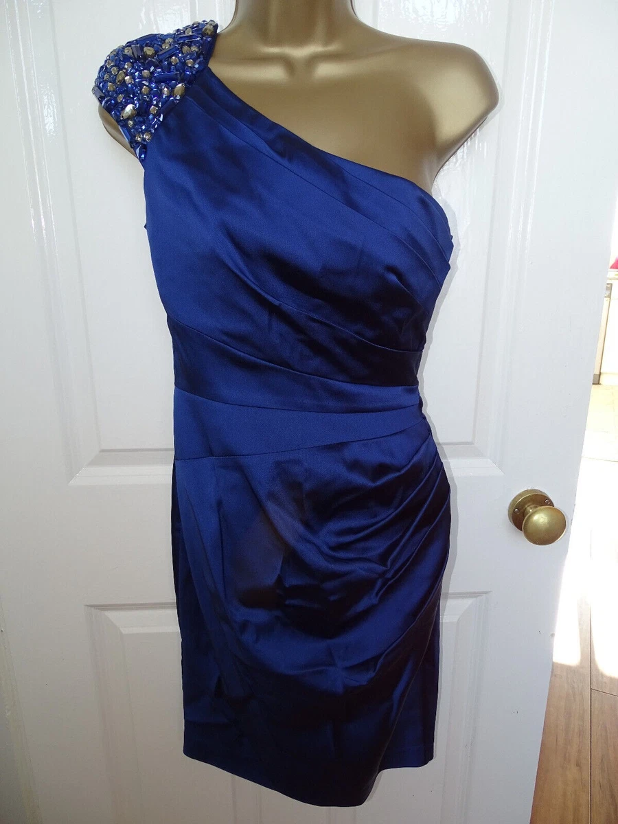 long floral bridesmaid dresses Long Blue Beach Floral Bridesmaid Dress Print Spaghetti Strap with Slit US18W / Blue