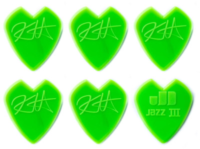 JIM DUNLOP Kirk Hammett Jazz III Pick Pack 1.38 mm