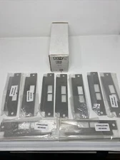 Onity HE100300 Hand Strike 8”- LOT OF 9. BRAND NEW- SATIN CHROME