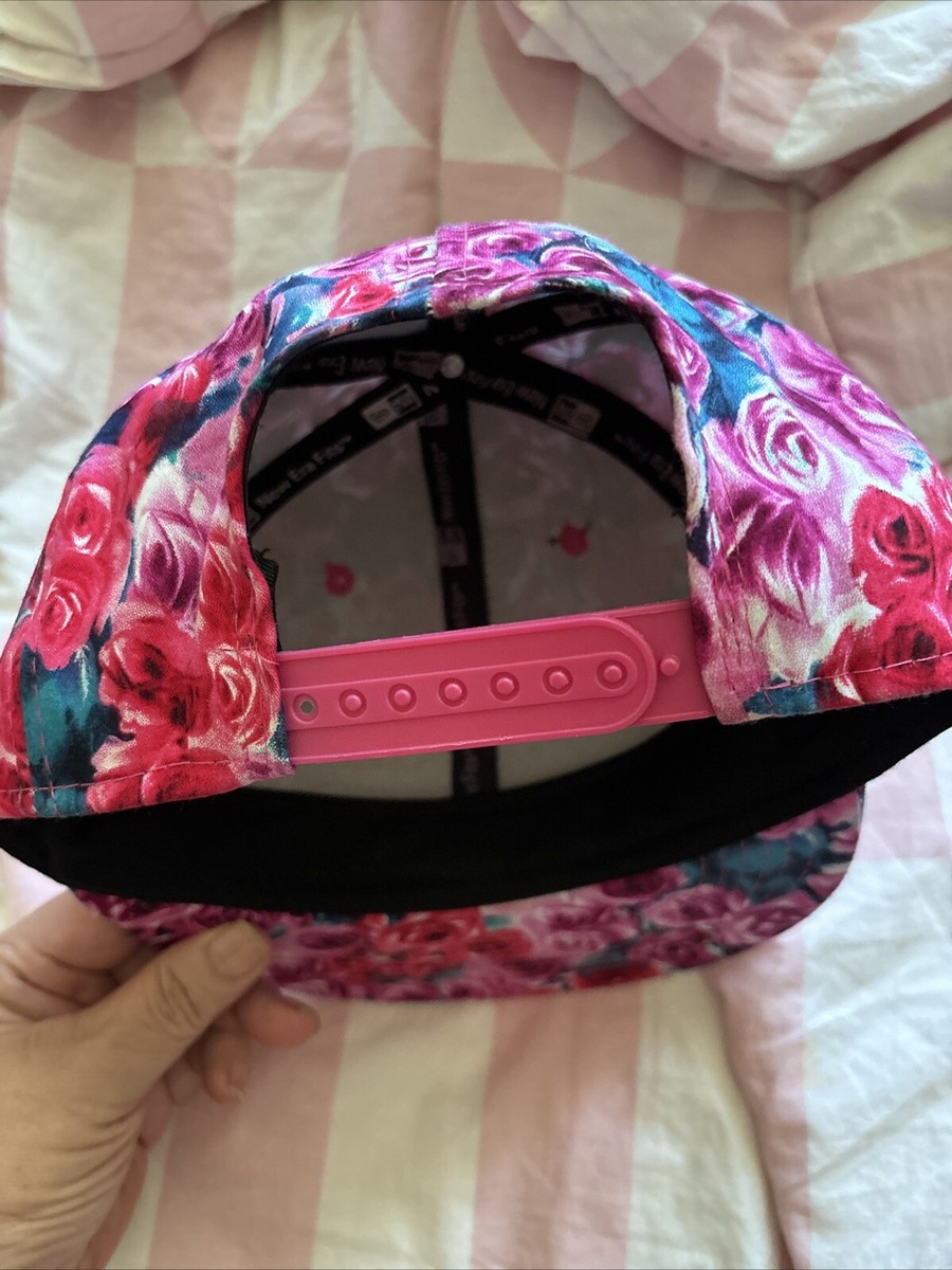 supreme x new era floral roses adjustable cap hat NWOT | eBay
